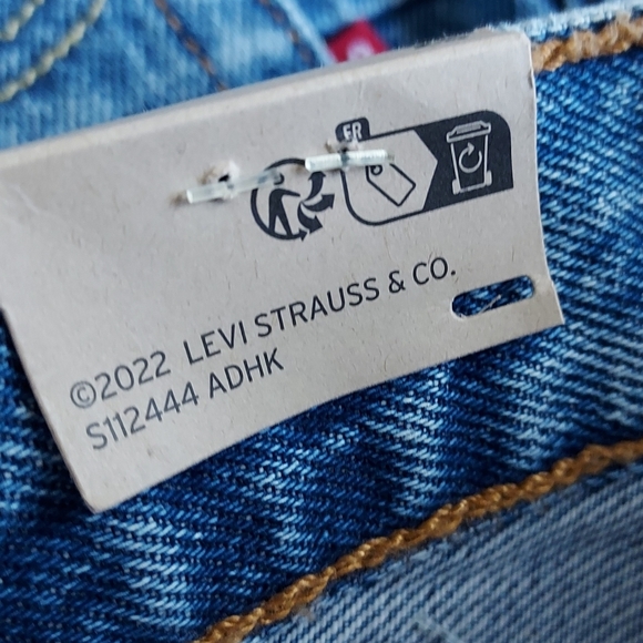 Levi's 501 Denim Jean Shorts Size 25 NEW NWT 150th Anniversary - Picture 12 of 16